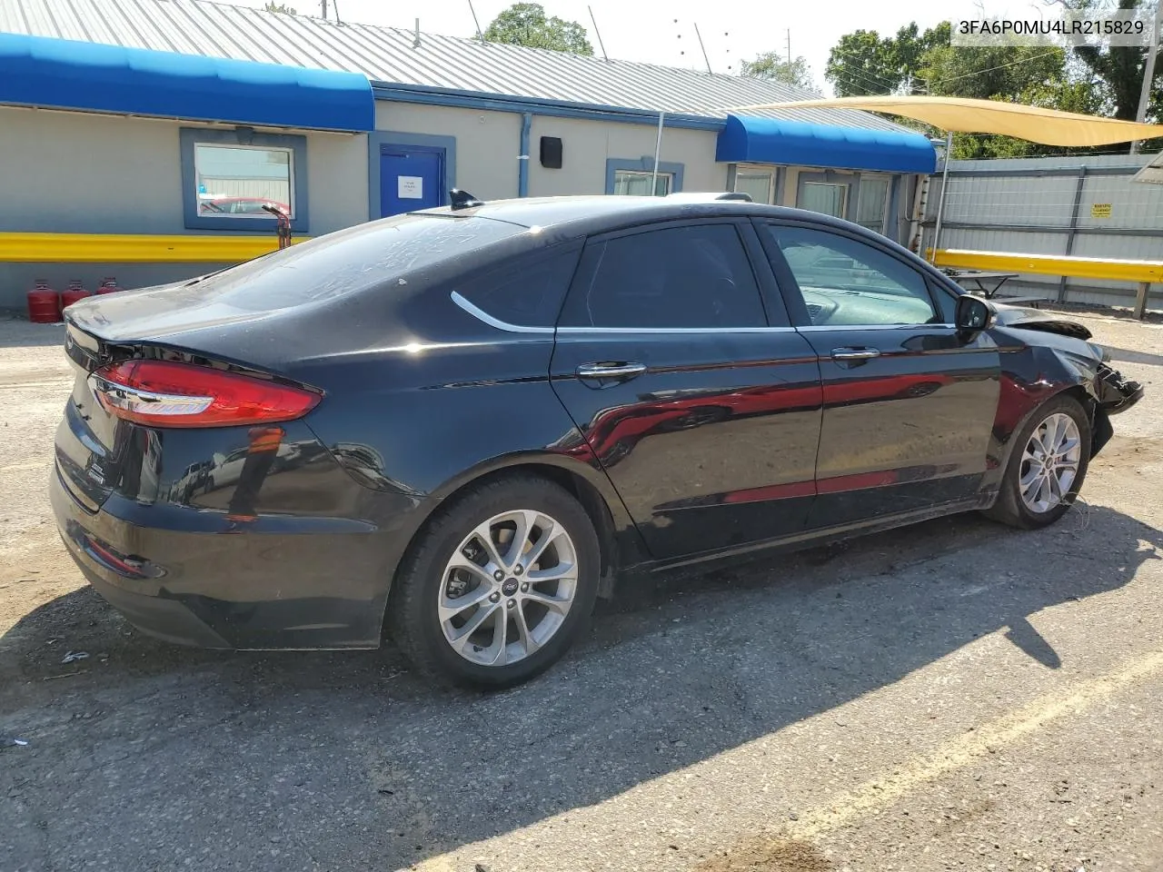 3FA6P0MU4LR215829 2020 Ford Fusion Sel