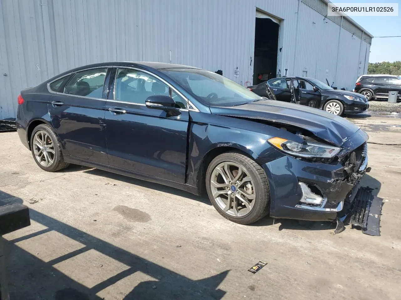 3FA6P0RU1LR102526 2020 Ford Fusion Titanium