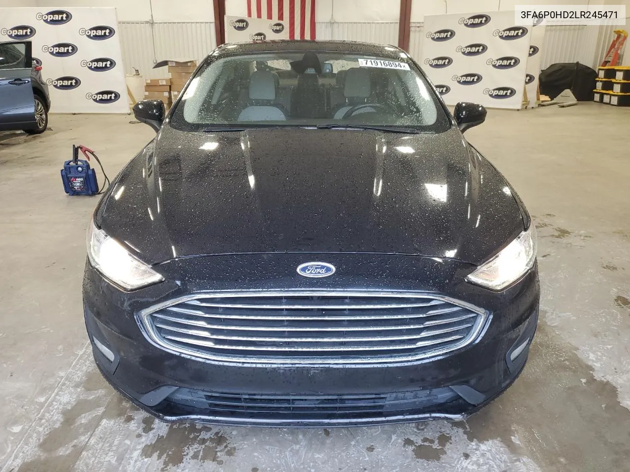 3FA6P0HD2LR245471 2020 Ford Fusion Se