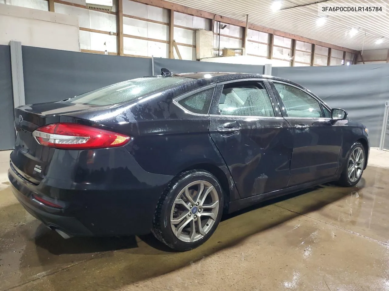 2020 Ford Fusion Sel VIN: 3FA6P0CD6LR145784 Lot: 71952804