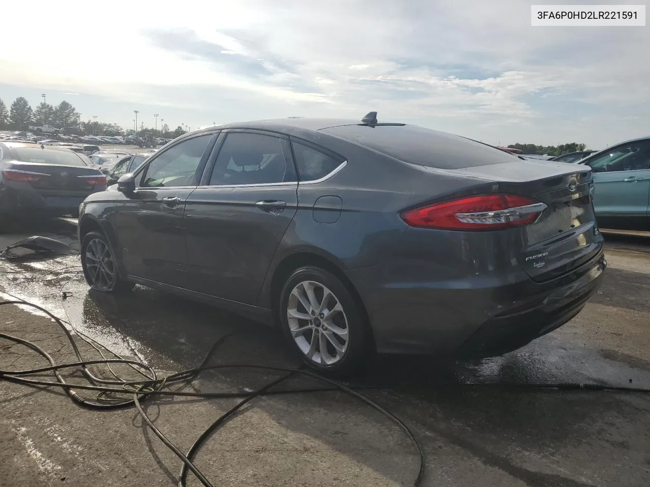 2020 Ford Fusion Se VIN: 3FA6P0HD2LR221591 Lot: 72068214