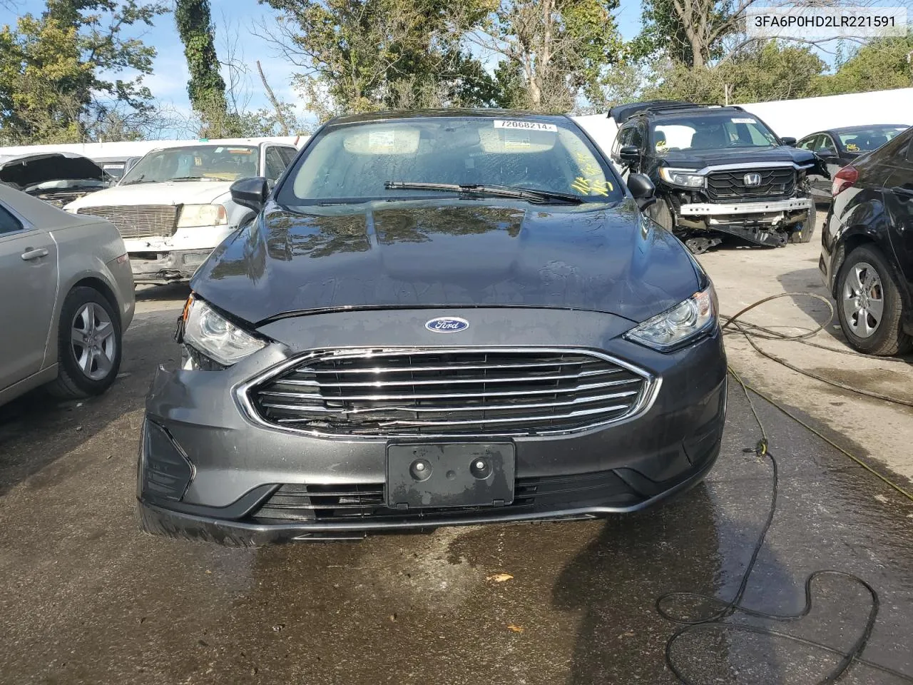 3FA6P0HD2LR221591 2020 Ford Fusion Se