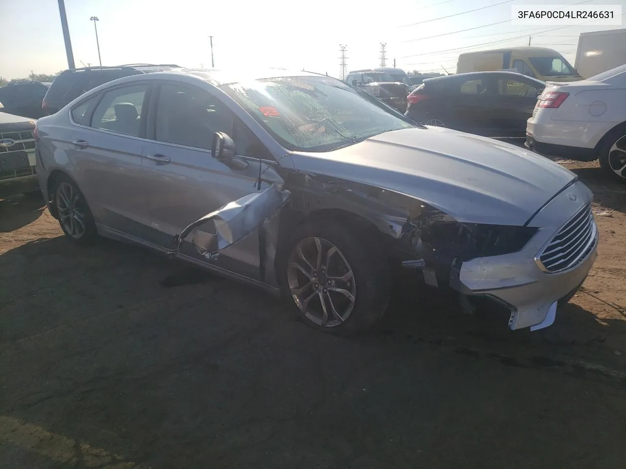 3FA6P0CD4LR246631 2020 Ford Fusion Sel