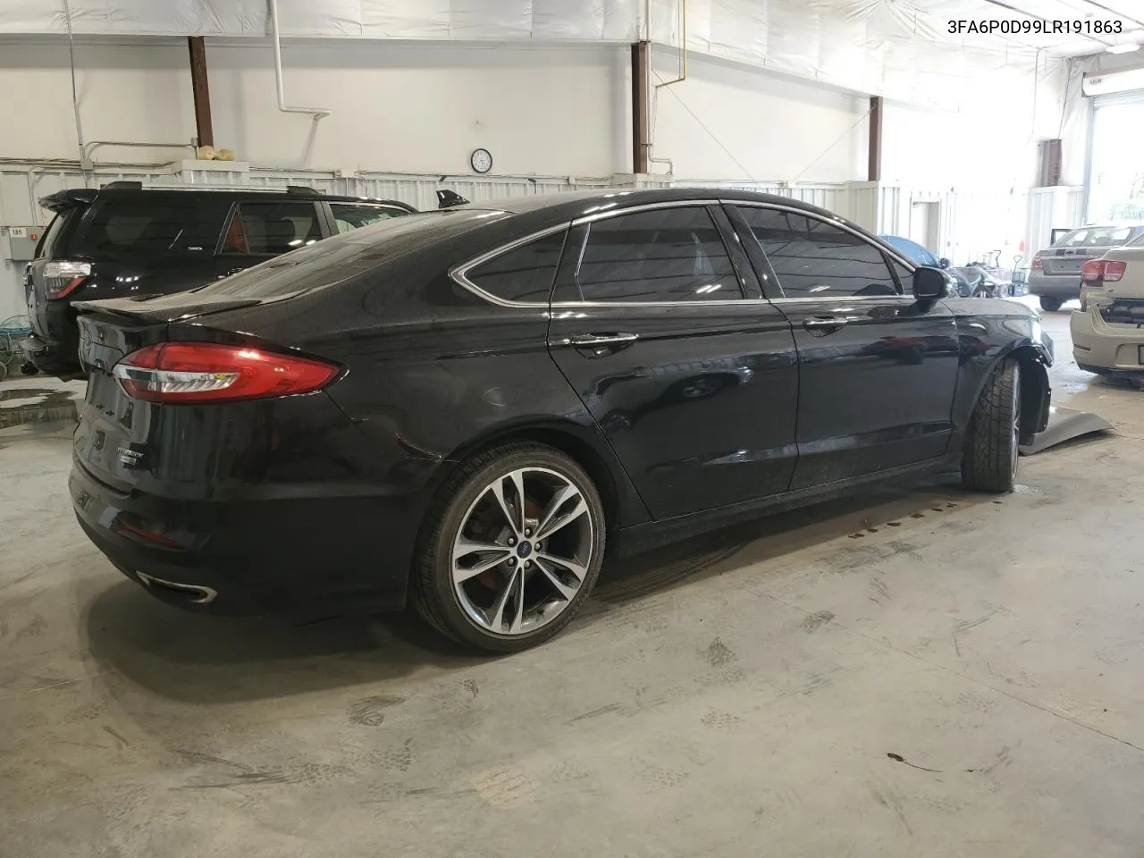 2020 Ford Fusion Titanium VIN: 3FA6P0D99LR191863 Lot: 72225124