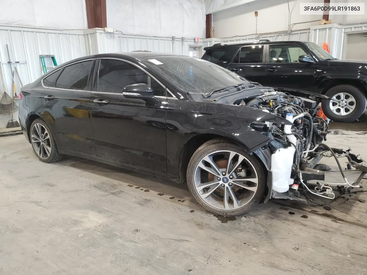 2020 Ford Fusion Titanium VIN: 3FA6P0D99LR191863 Lot: 72225124