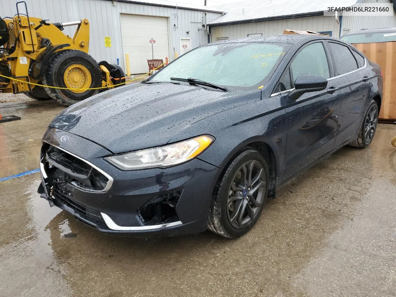 2020 Ford Fusion Se VIN: 3FA6P0HD6LR221660 Lot: 72462074