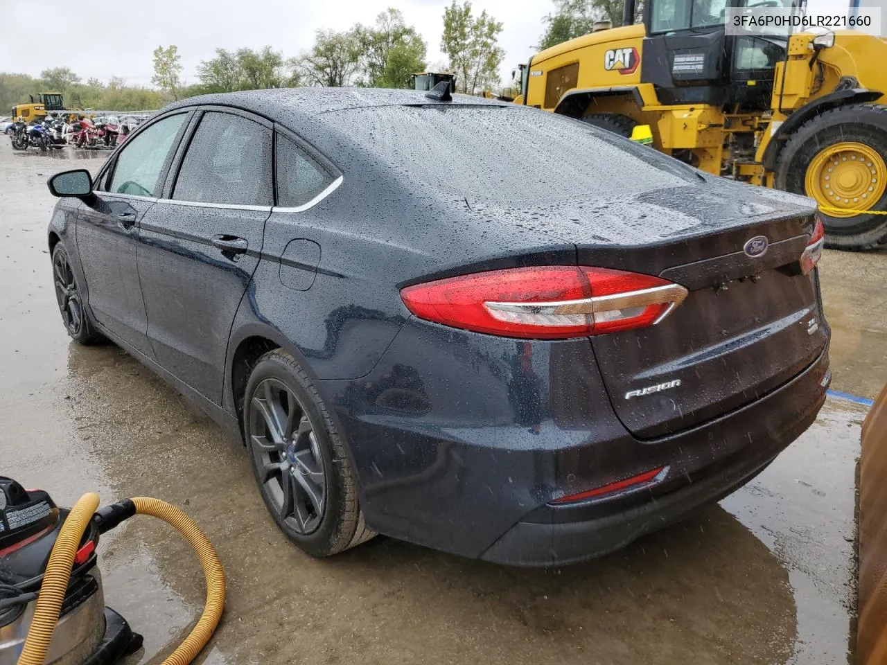 2020 Ford Fusion Se VIN: 3FA6P0HD6LR221660 Lot: 72462074