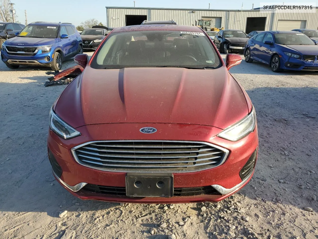 3FA6P0CD4LR167315 2020 Ford Fusion Sel