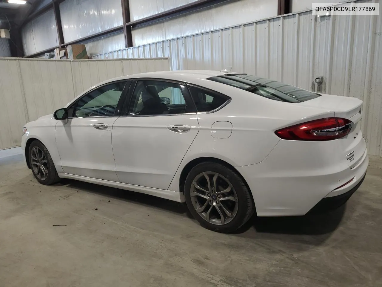 2020 Ford Fusion Sel VIN: 3FA6P0CD9LR177869 Lot: 76735654