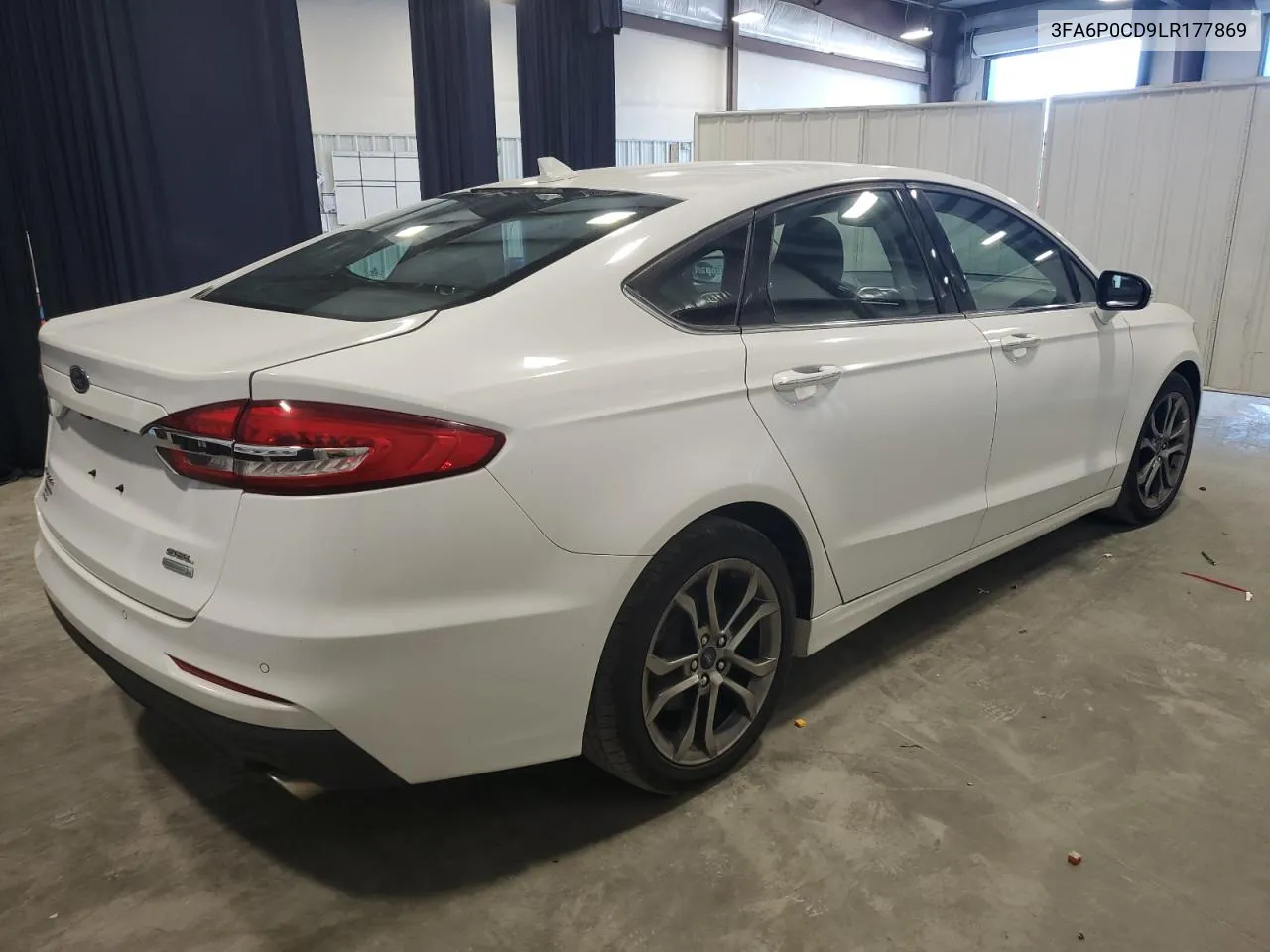 2020 Ford Fusion Sel VIN: 3FA6P0CD9LR177869 Lot: 76735654