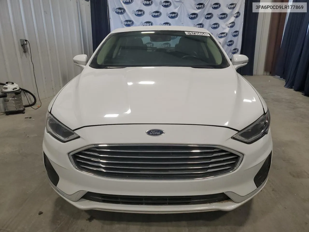 2020 Ford Fusion Sel VIN: 3FA6P0CD9LR177869 Lot: 76735654