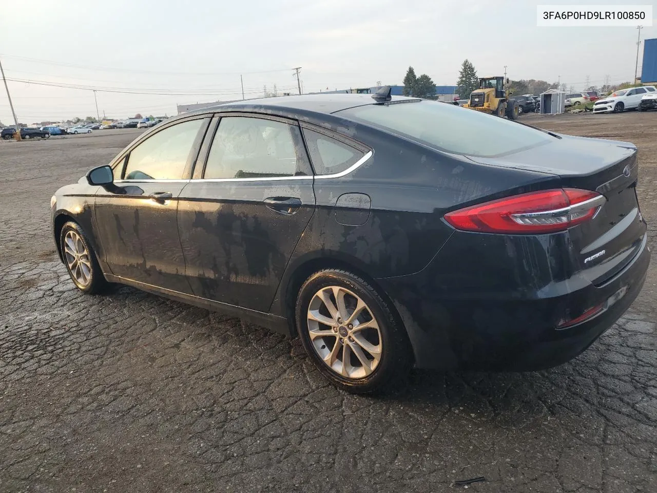 2020 Ford Fusion Se VIN: 3FA6P0HD9LR100850 Lot: 78070374