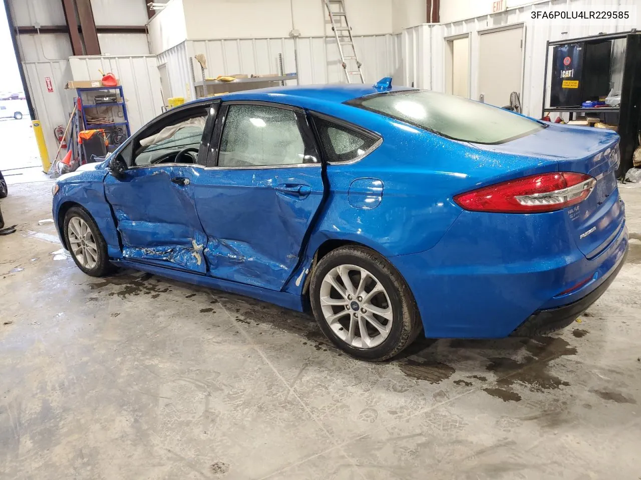 2020 Ford Fusion Se VIN: 3FA6P0LU4LR229585 Lot: 78459914