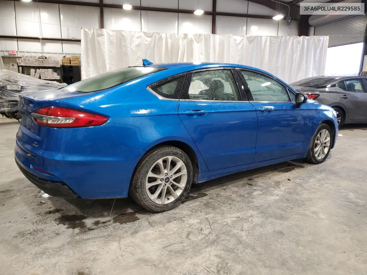 2020 Ford Fusion Se VIN: 3FA6P0LU4LR229585 Lot: 78459914