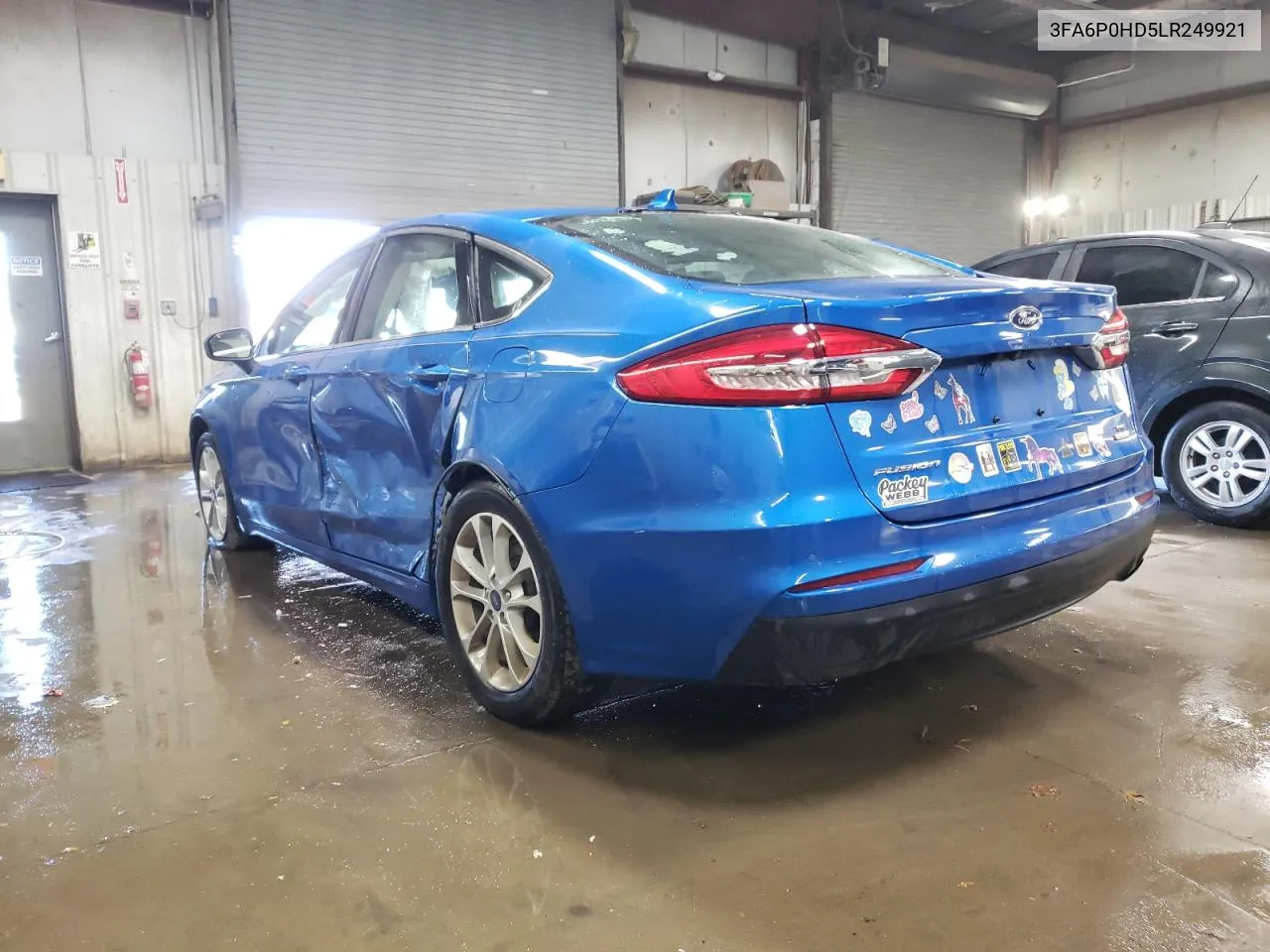 2020 Ford Fusion Se VIN: 3FA6P0HD5LR249921 Lot: 78495034