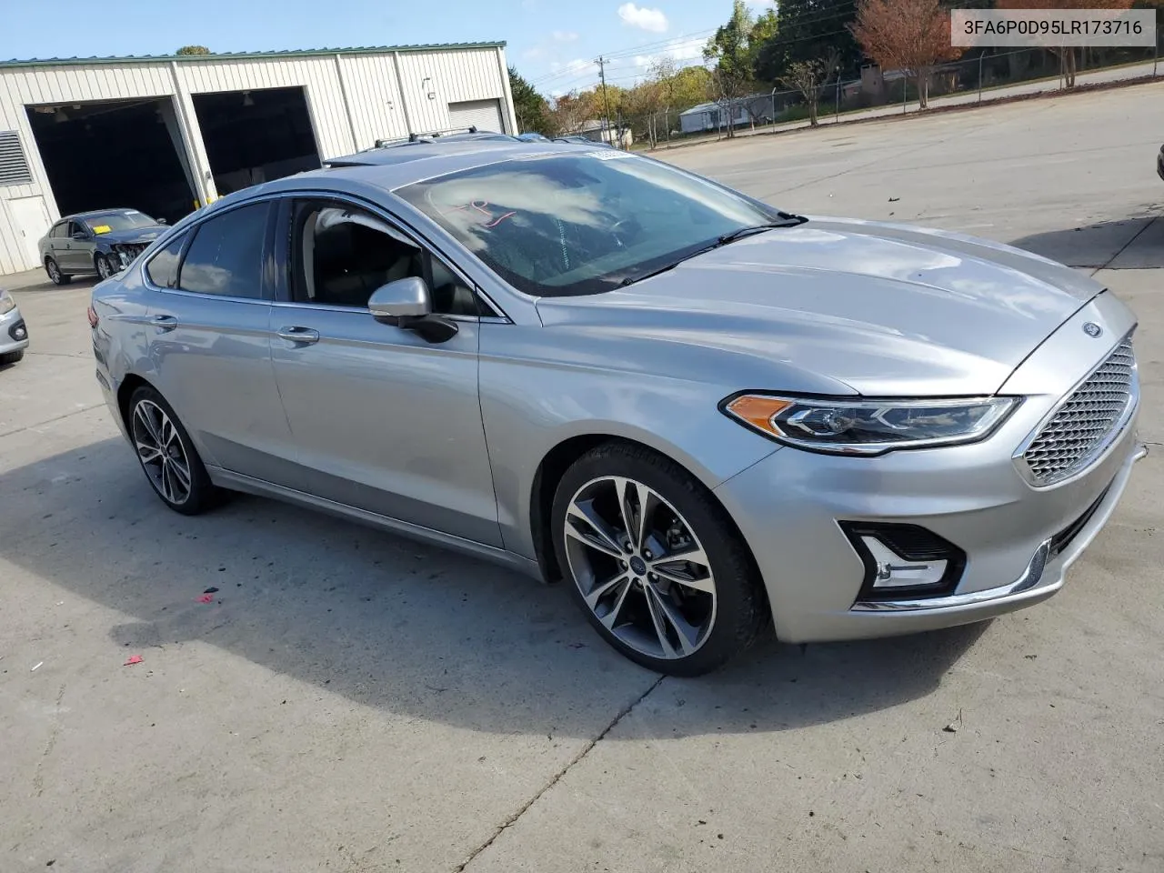 2020 Ford Fusion Titanium VIN: 3FA6P0D95LR173716 Lot: 78553344