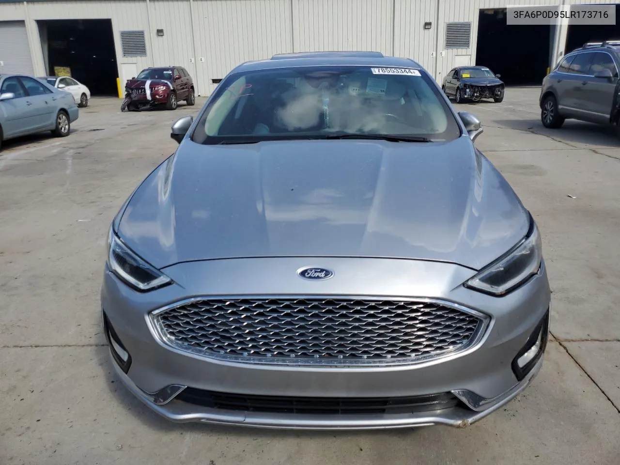 2020 Ford Fusion Titanium VIN: 3FA6P0D95LR173716 Lot: 78553344