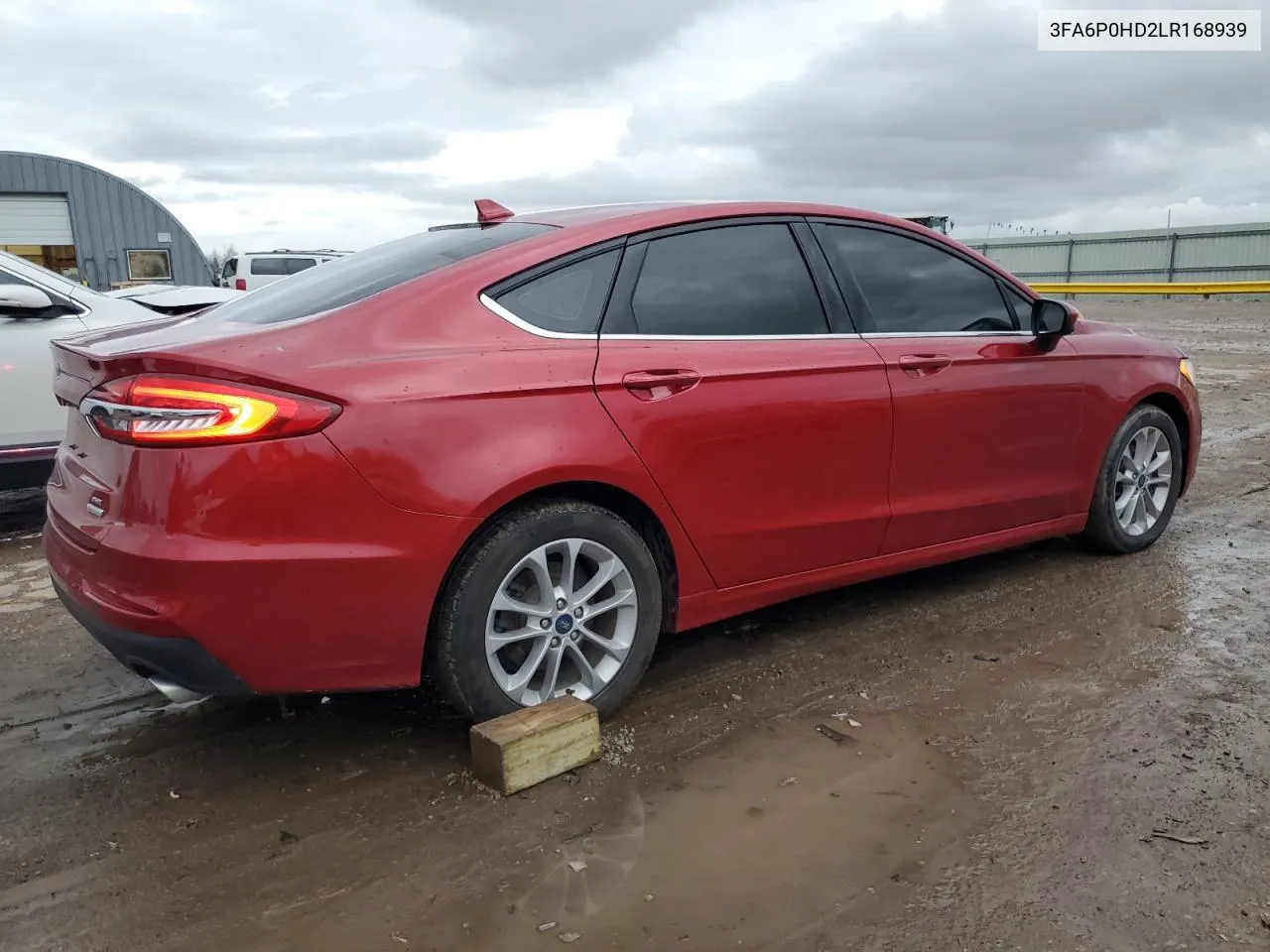 2020 Ford Fusion Se VIN: 3FA6P0HD2LR168939 Lot: 78816664