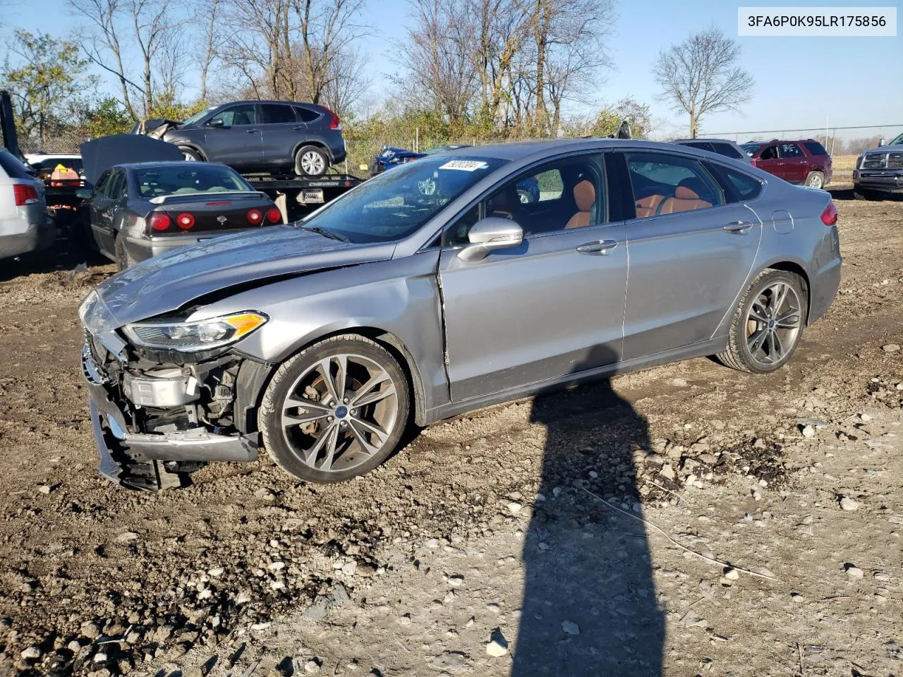 2020 Ford Fusion Titanium VIN: 3FA6P0K95LR175856 Lot: 79282304