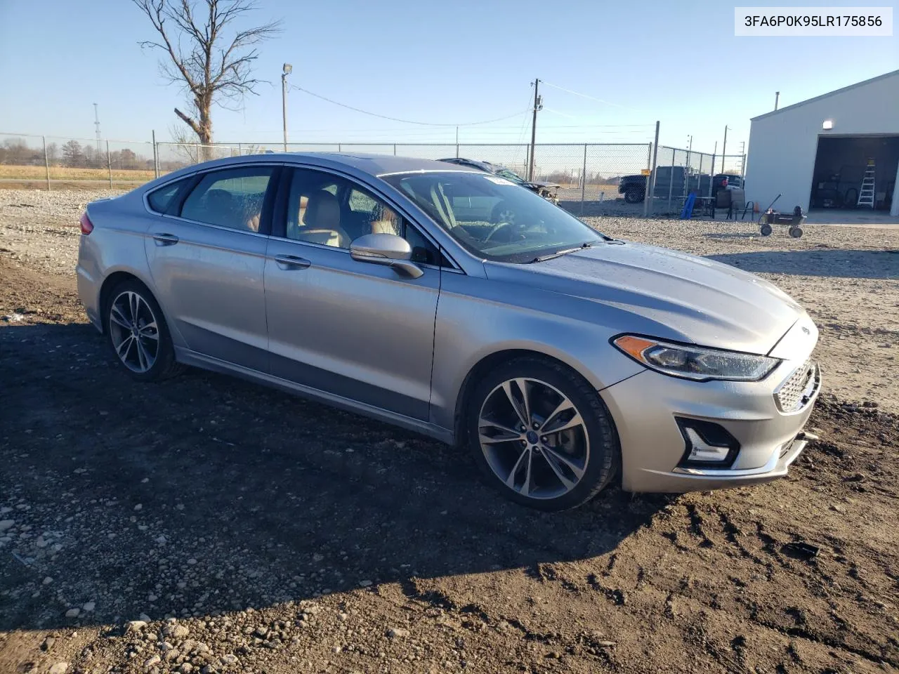 2020 Ford Fusion Titanium VIN: 3FA6P0K95LR175856 Lot: 79282304