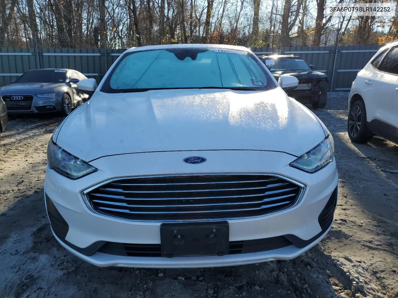 2020 Ford Fusion Se VIN: 3FA6P0T98LR142252 Lot: 79546394