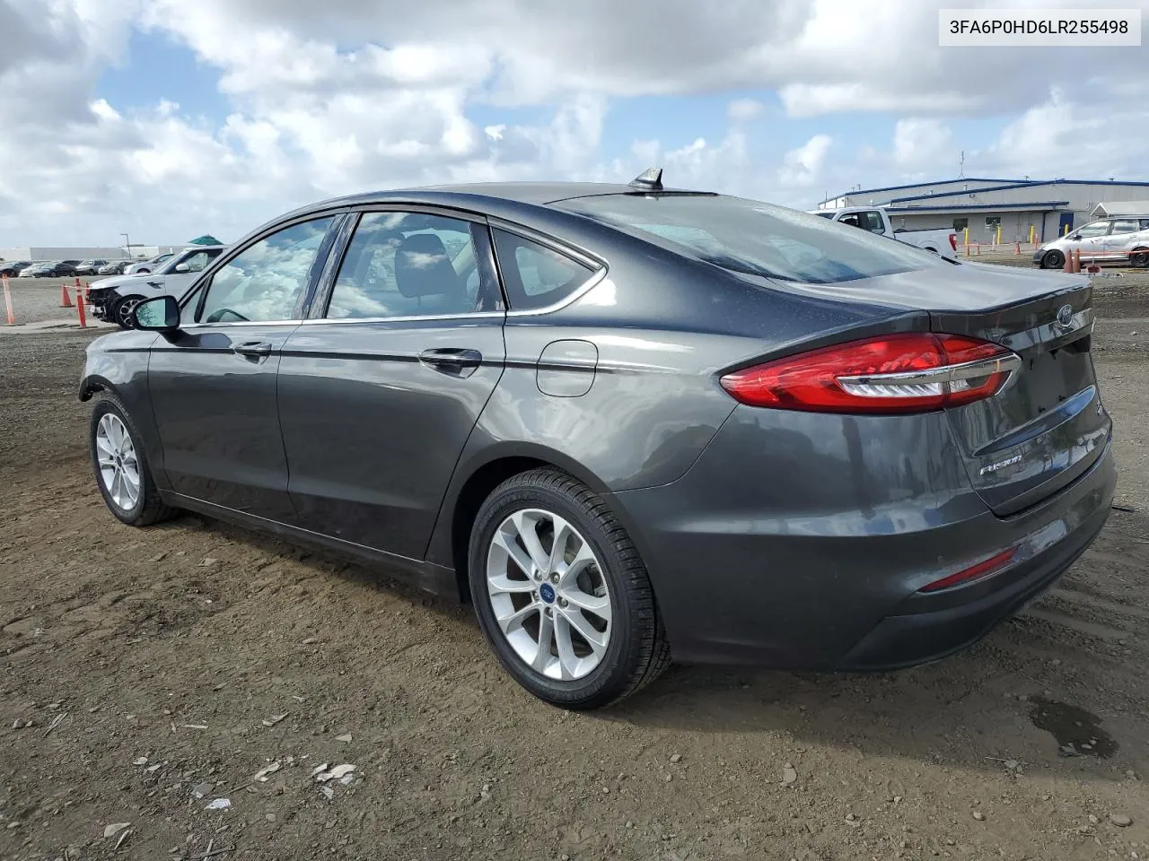 2020 Ford Fusion Se VIN: 3FA6P0HD6LR255498 Lot: 80707914