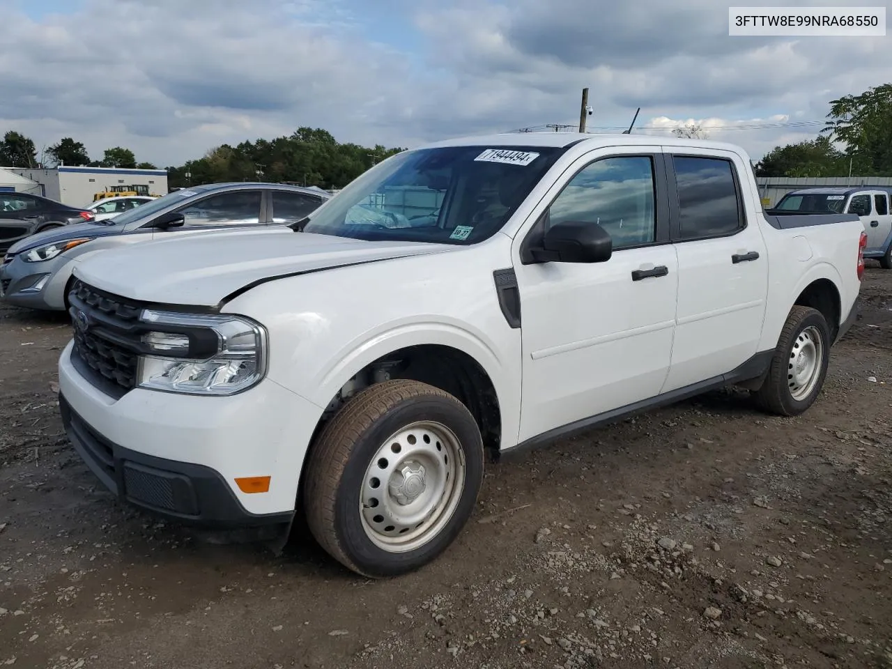 2022 Ford Maverick Xl VIN: 3FTTW8E99NRA68550 Lot: 71944494