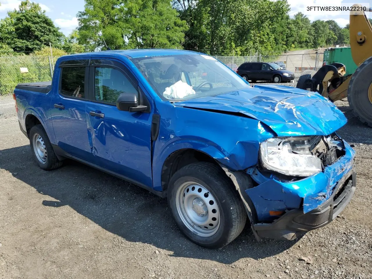 2022 Ford Maverick Xl VIN: 3FTTW8E33NRA22210 Lot: 78392494