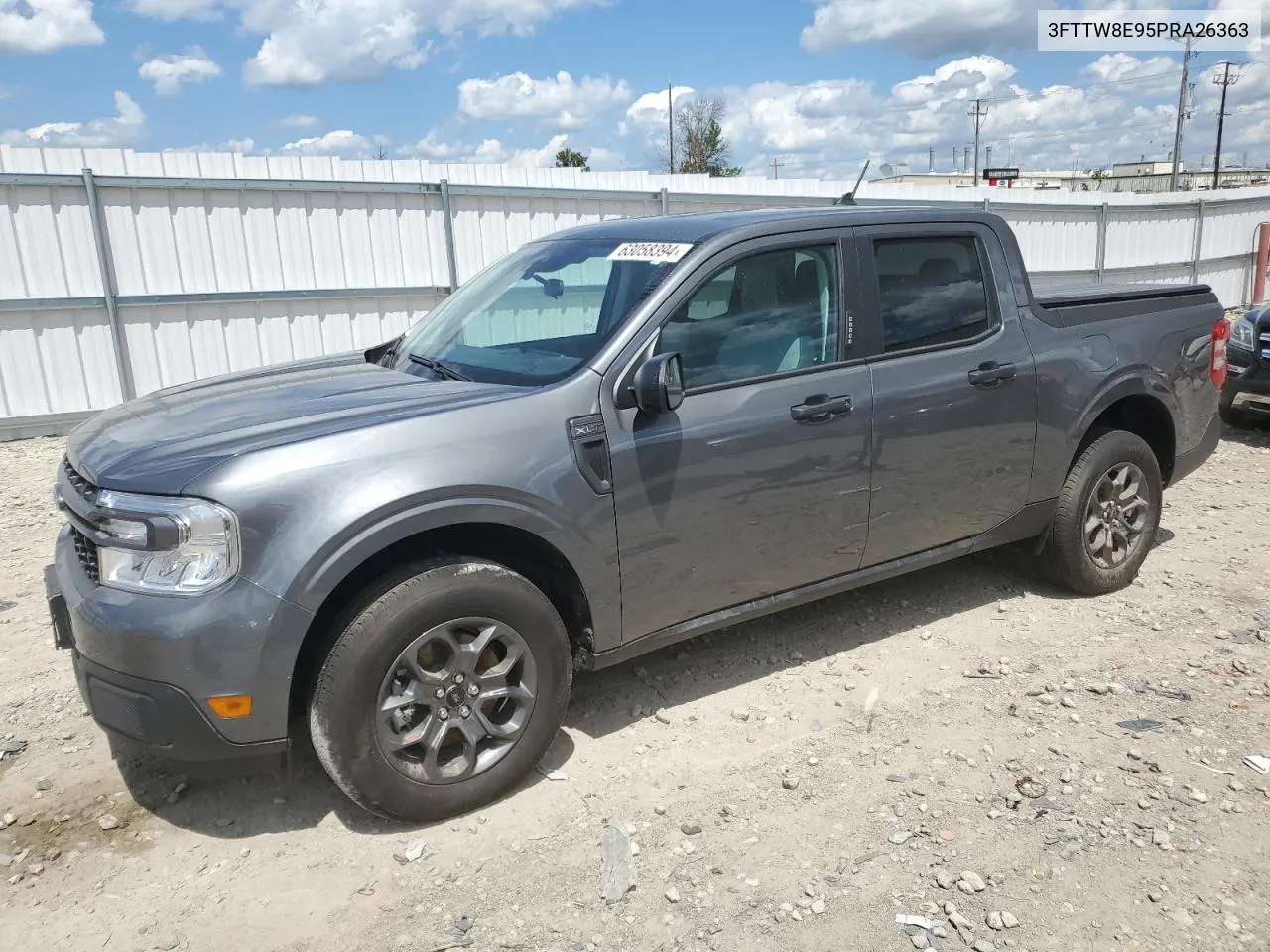 2023 Ford Maverick Xl VIN: 3FTTW8E95PRA26363 Lot: 63058394