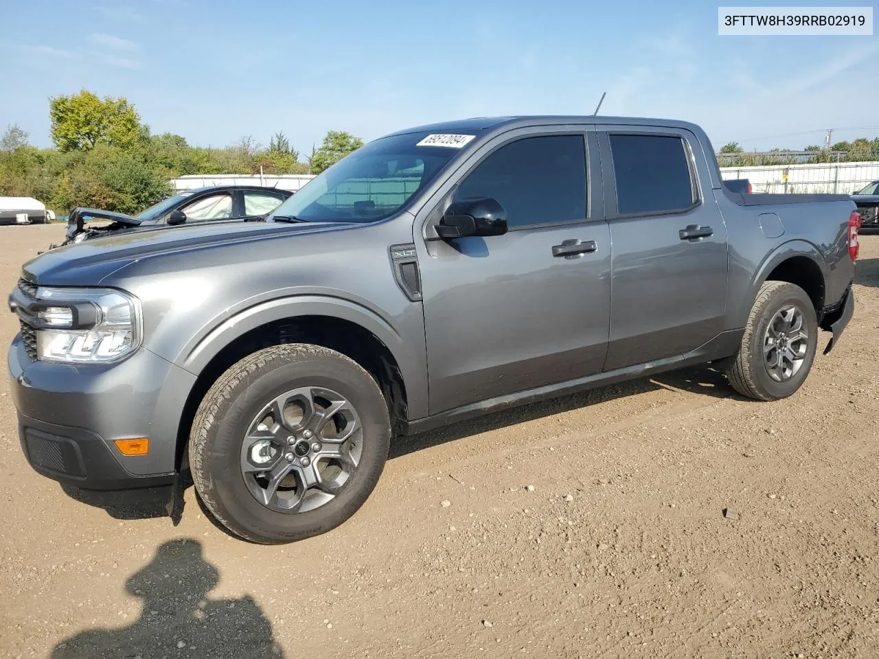 2024 Ford Maverick Xlt VIN: 3FTTW8H39RRB02919 Lot: 69512094