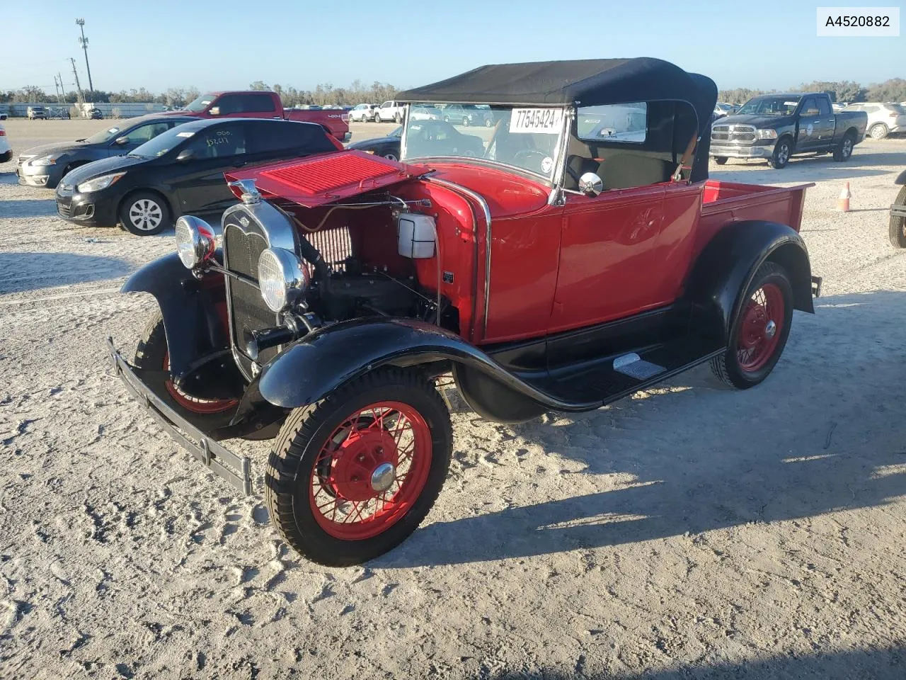 1931 Ford Model A VIN: A4520882 Lot: 77545424