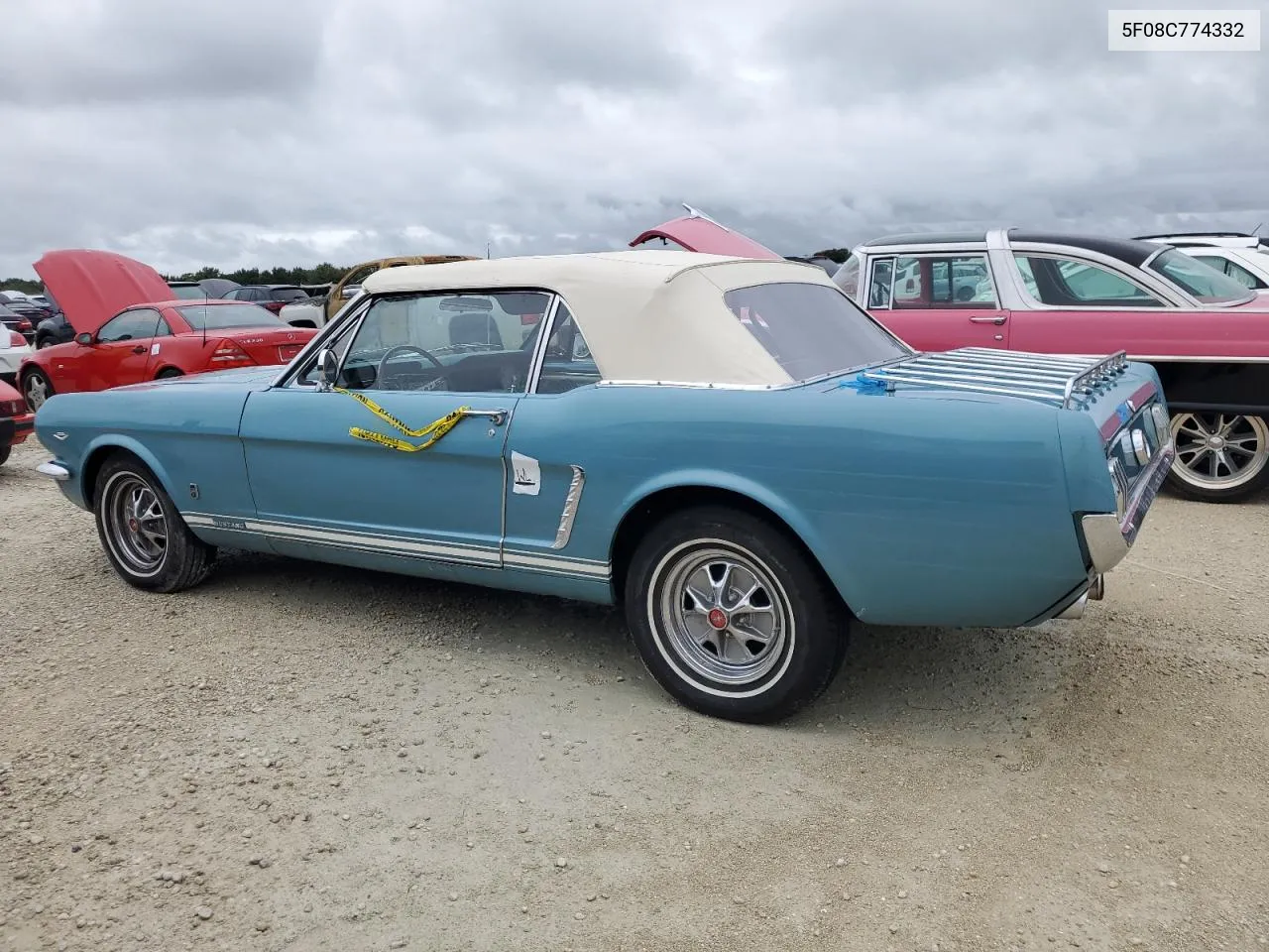 1965 Ford Mustang VIN: 5F08C774332 Lot: 73866924