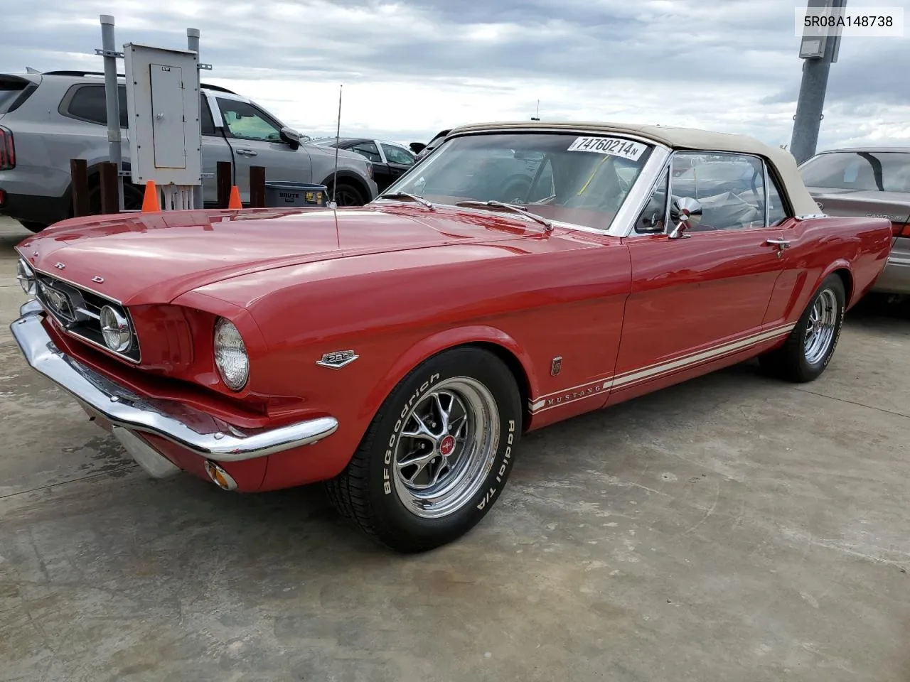 5R08A148738 1965 Ford Mustang Cv