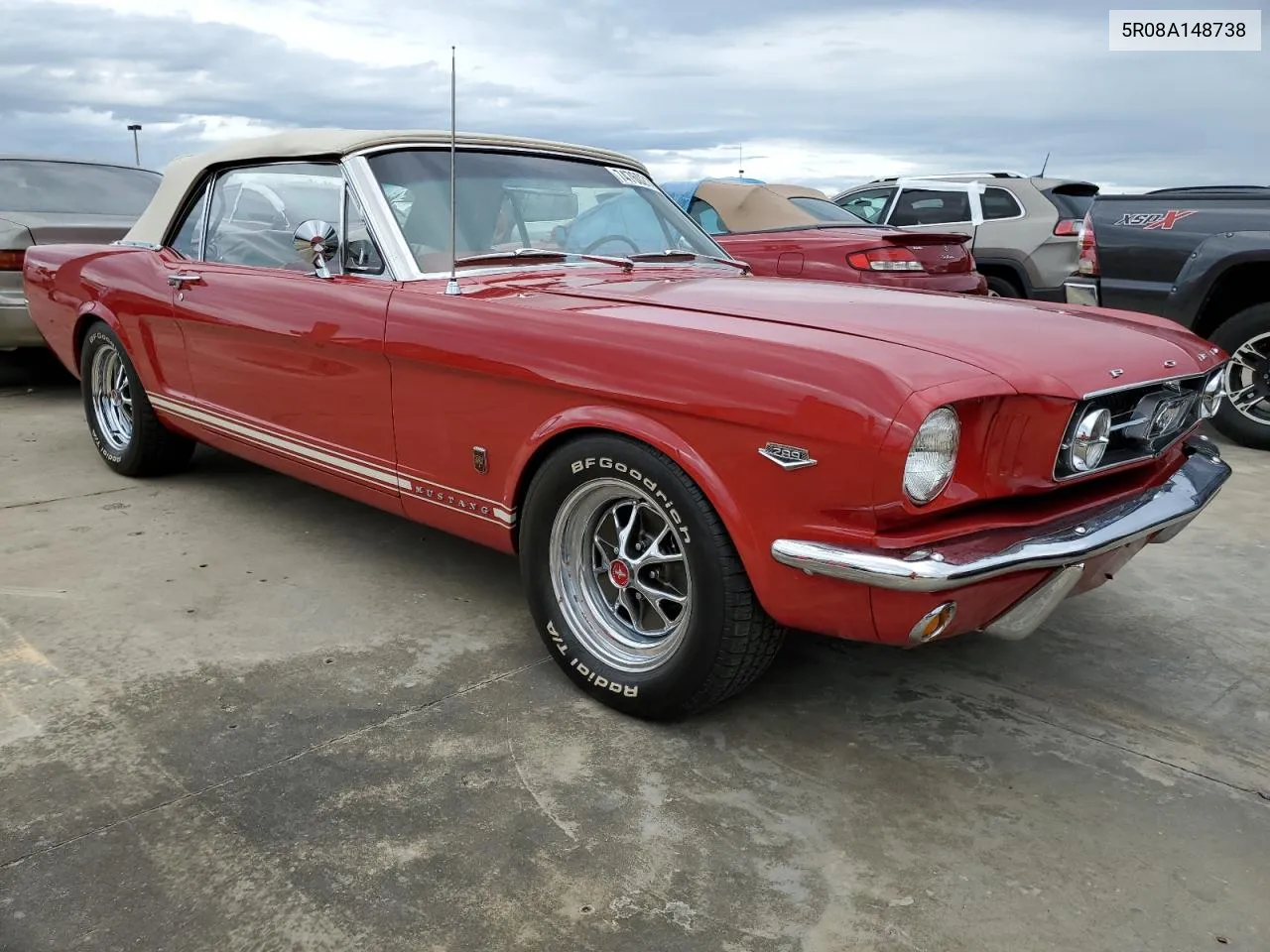 1965 Ford Mustang Cv VIN: 5R08A148738 Lot: 74760214