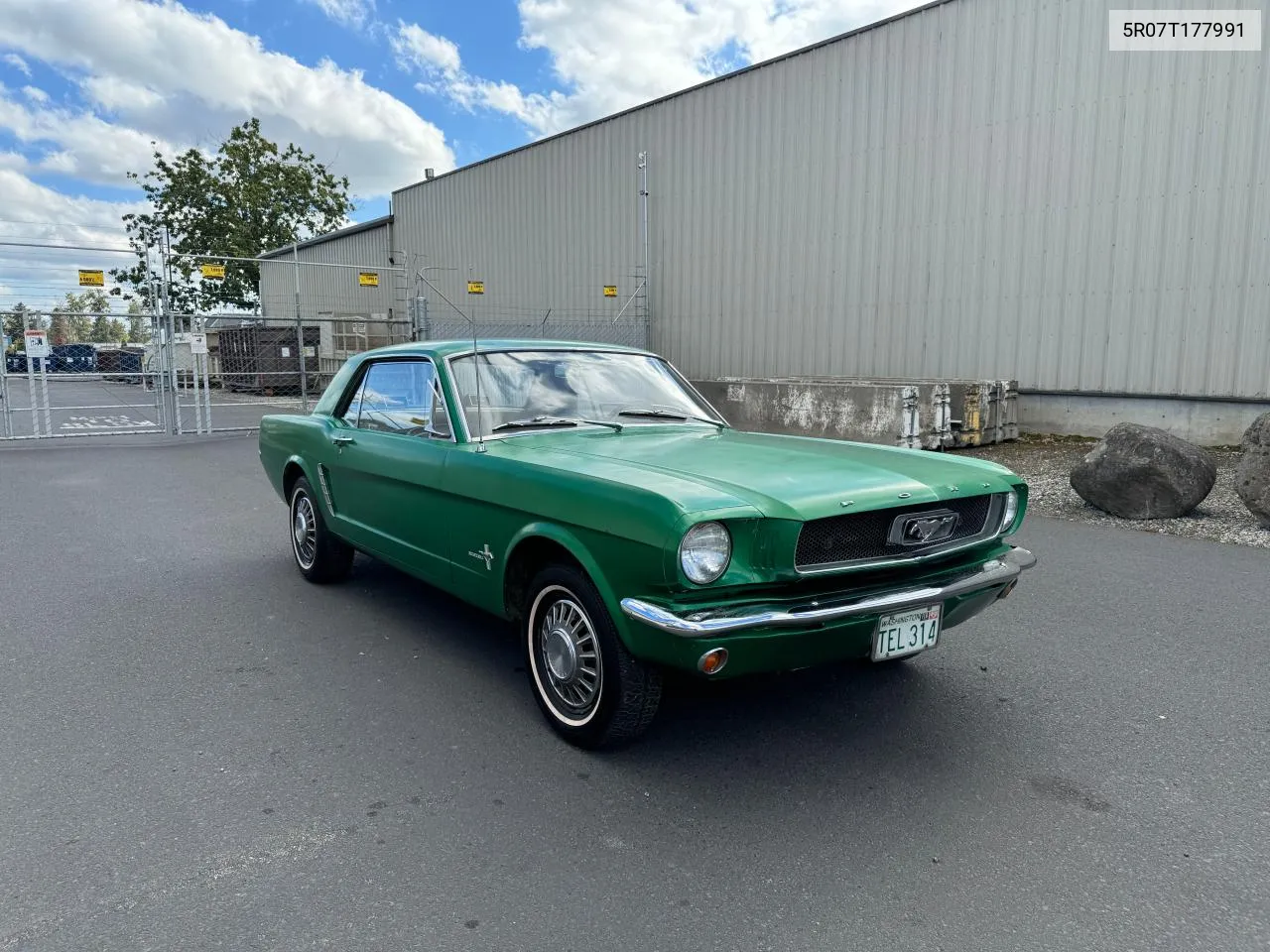 1965 Ford Mustang 2D VIN: 5R07T177991 Lot: 76381614