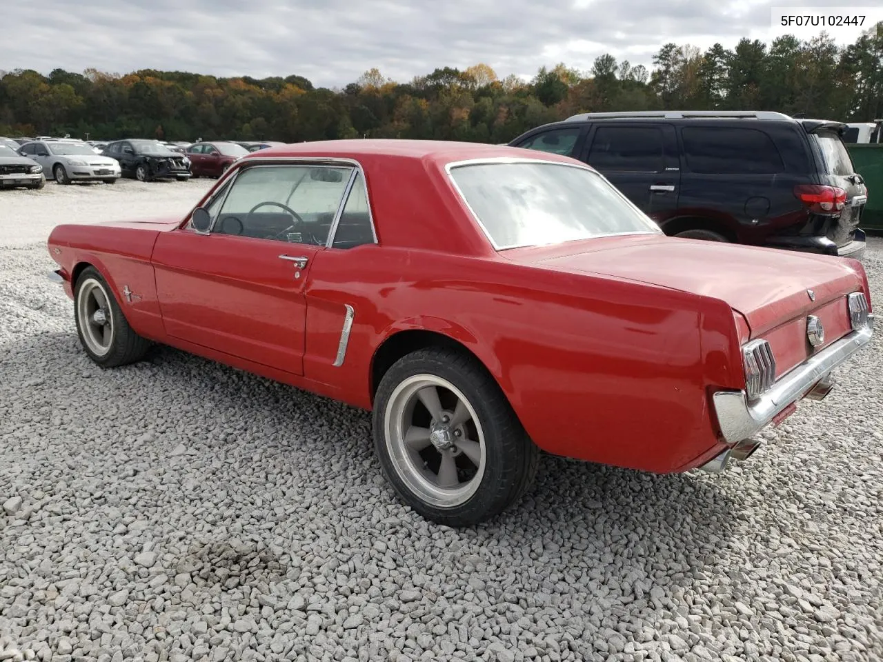 1965 Ford Mustang VIN: 5F07U102447 Lot: 79881734