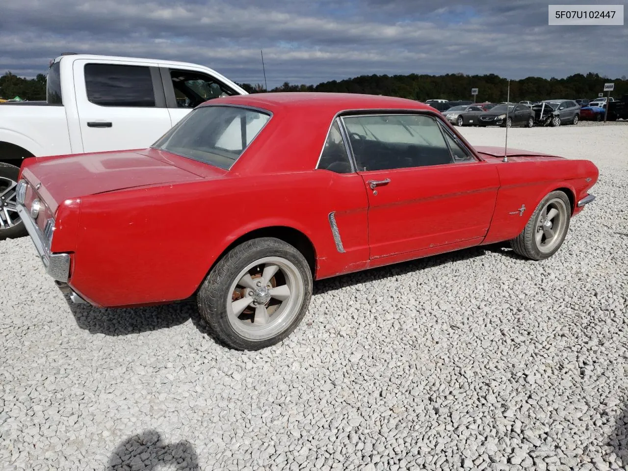 1965 Ford Mustang VIN: 5F07U102447 Lot: 79881734