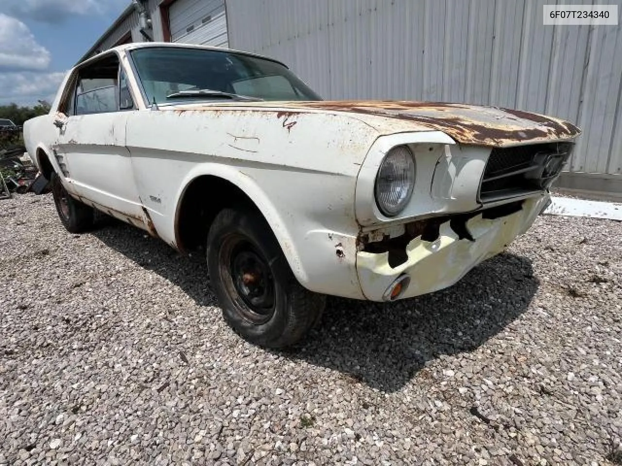 1966 Ford Mustang VIN: 6F07T234340 Lot: 72756024