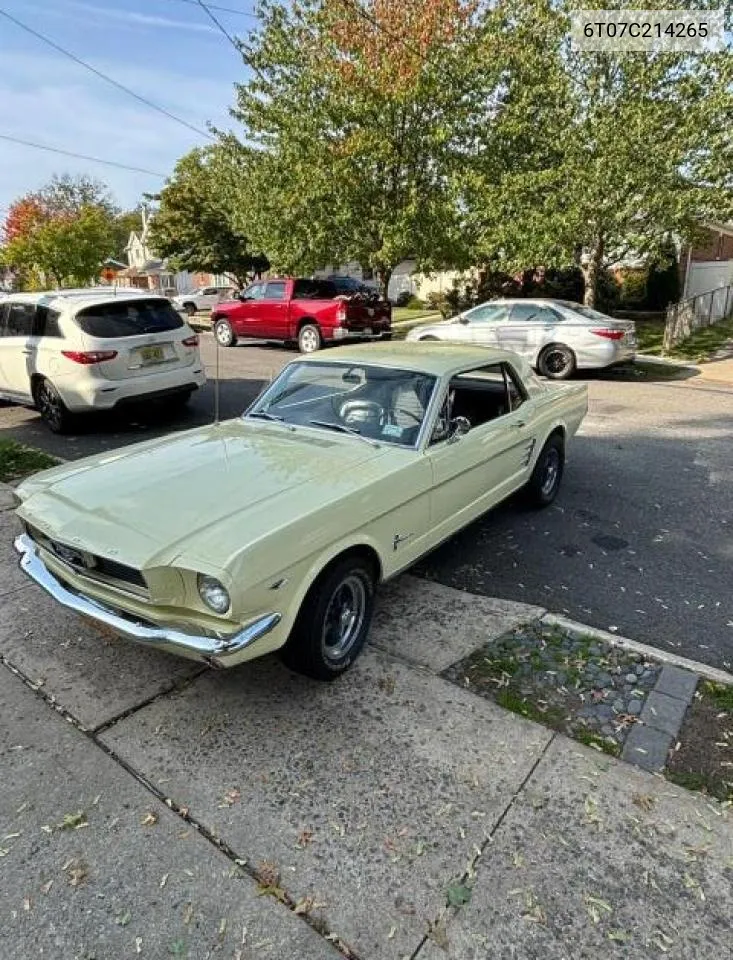 6T07C214265 1966 Ford Mustang