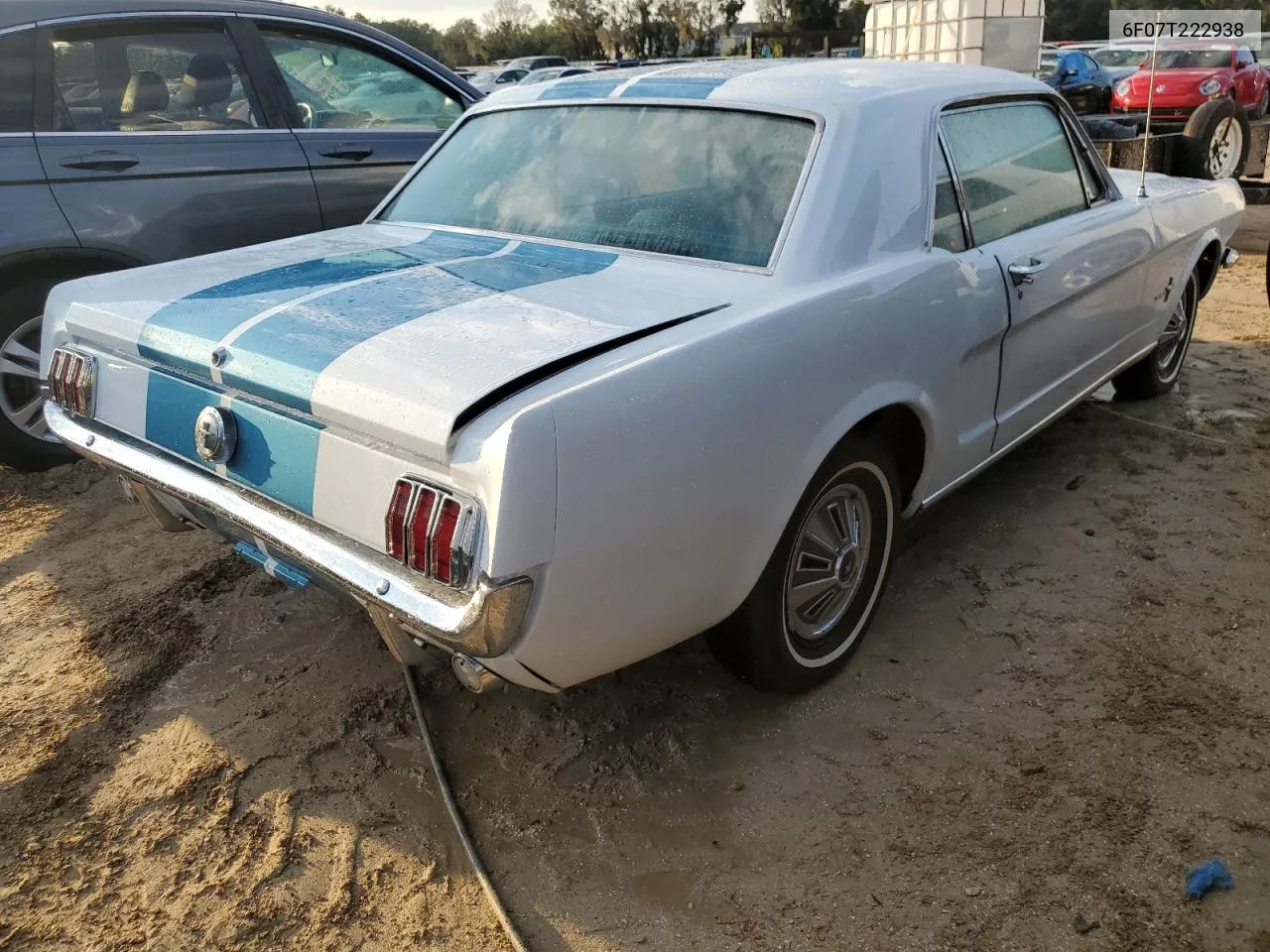 1966 Ford Mustang VIN: 6F07T222938 Lot: 73980414