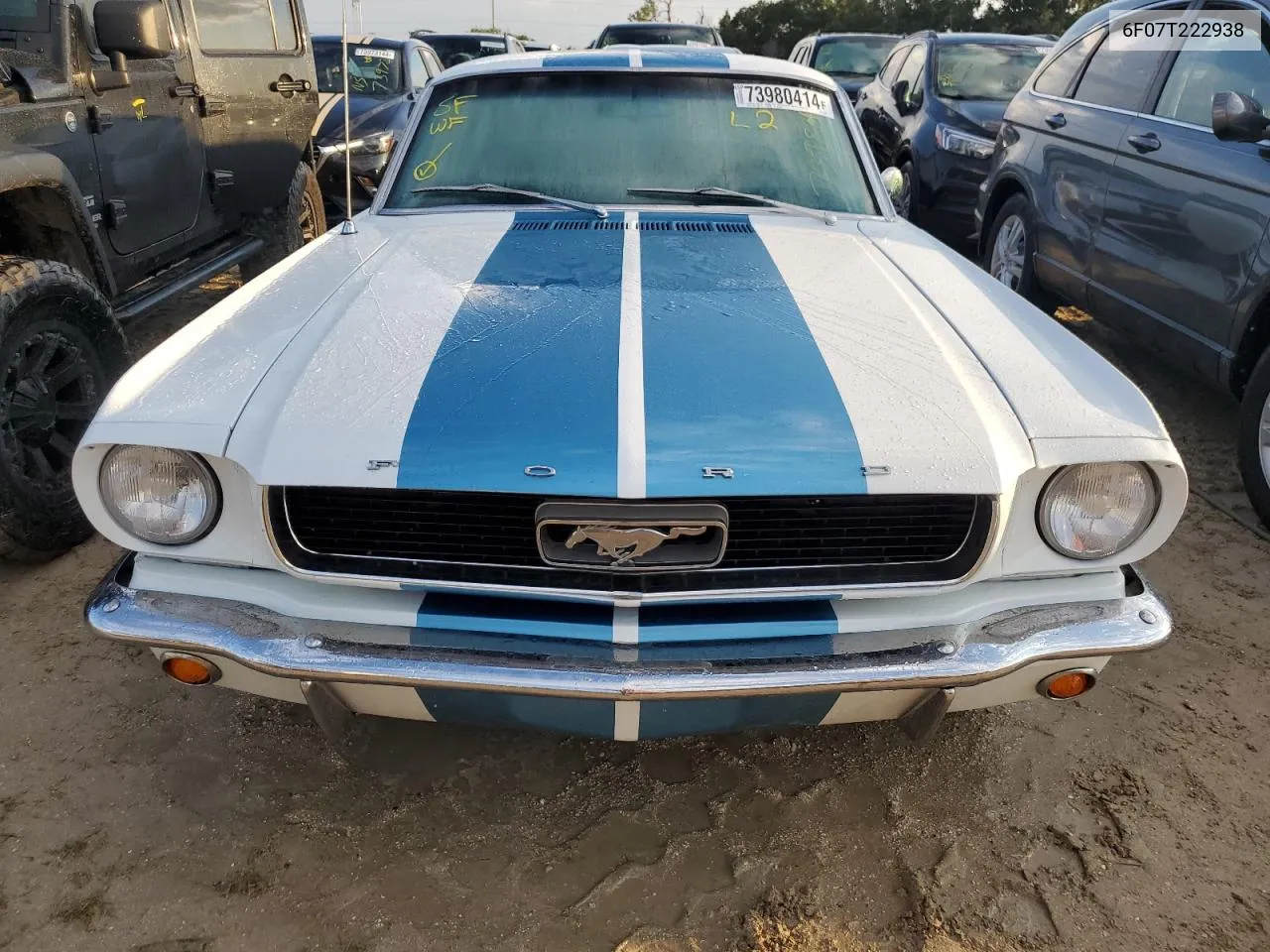 6F07T222938 1966 Ford Mustang