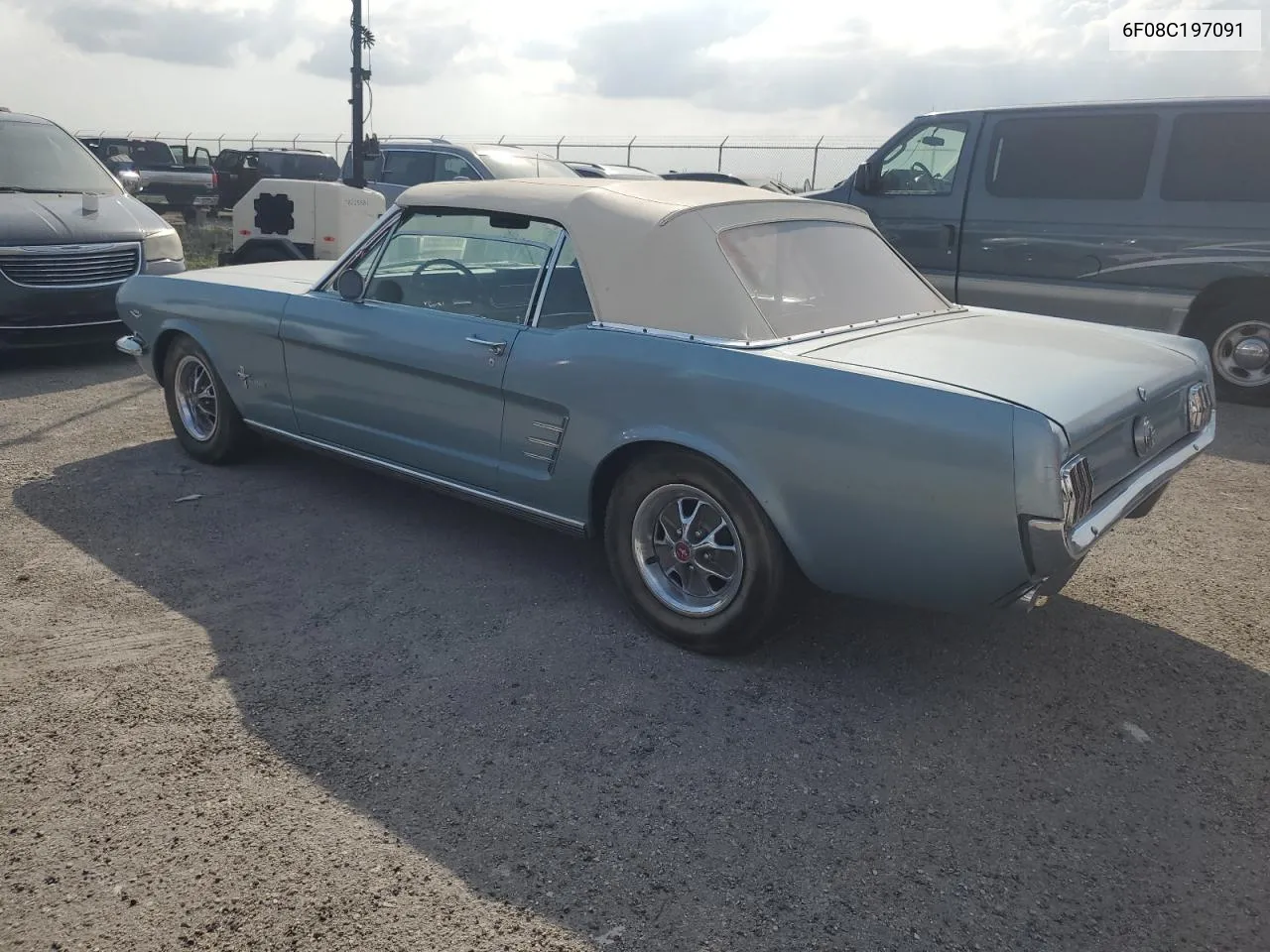 1966 Ford Mustang VIN: 6F08C197091 Lot: 75120574