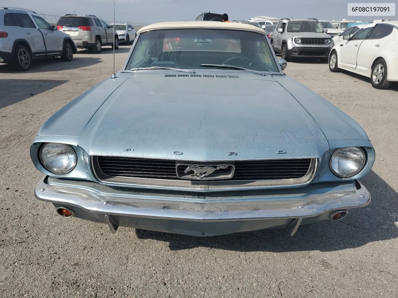 1966 Ford Mustang VIN: 6F08C197091 Lot: 75120574