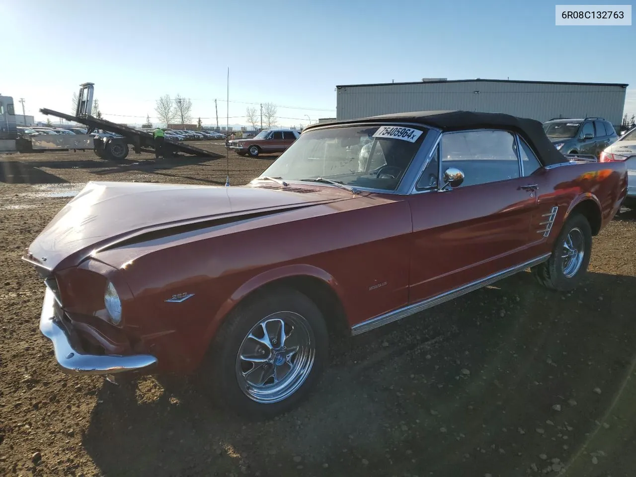 1966 Ford Mustang VIN: 6R08C132763 Lot: 75405964