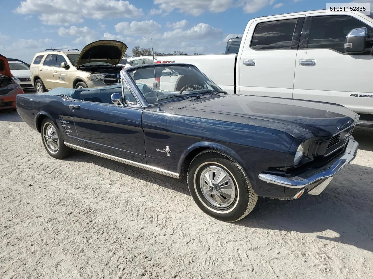 1966 Ford Mustang VIN: 6T08T152835 Lot: 77526524