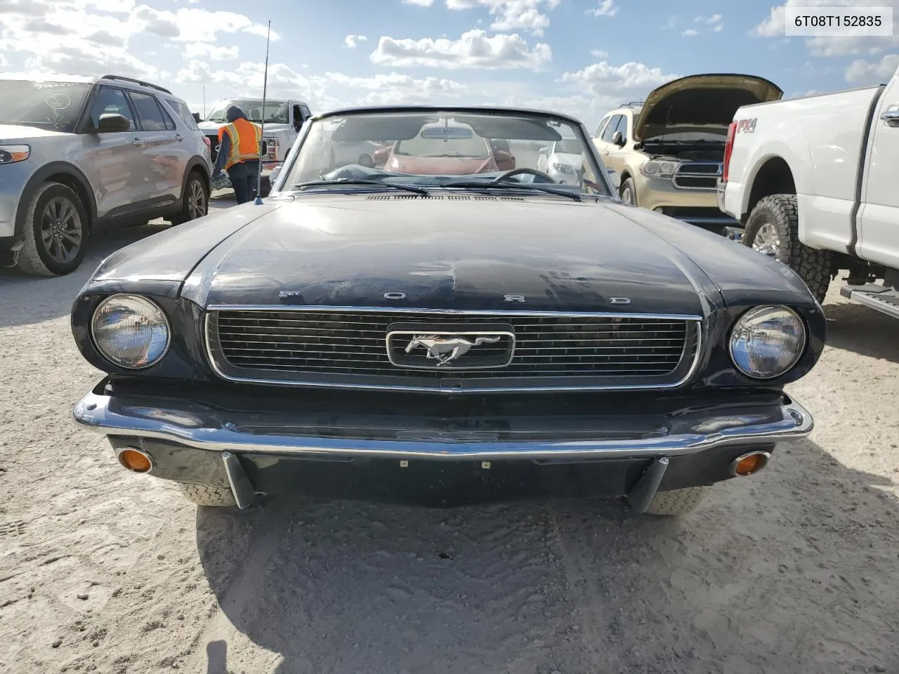 1966 Ford Mustang VIN: 6T08T152835 Lot: 77526524