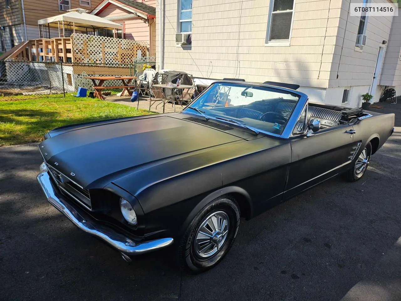 1966 Ford Mustang VIN: 6T08T114516 Lot: 77914614