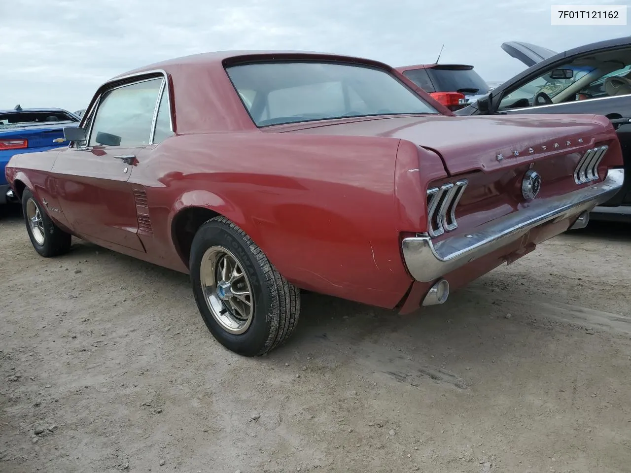 1967 Ford Mustang VIN: 7F01T121162 Lot: 74998144