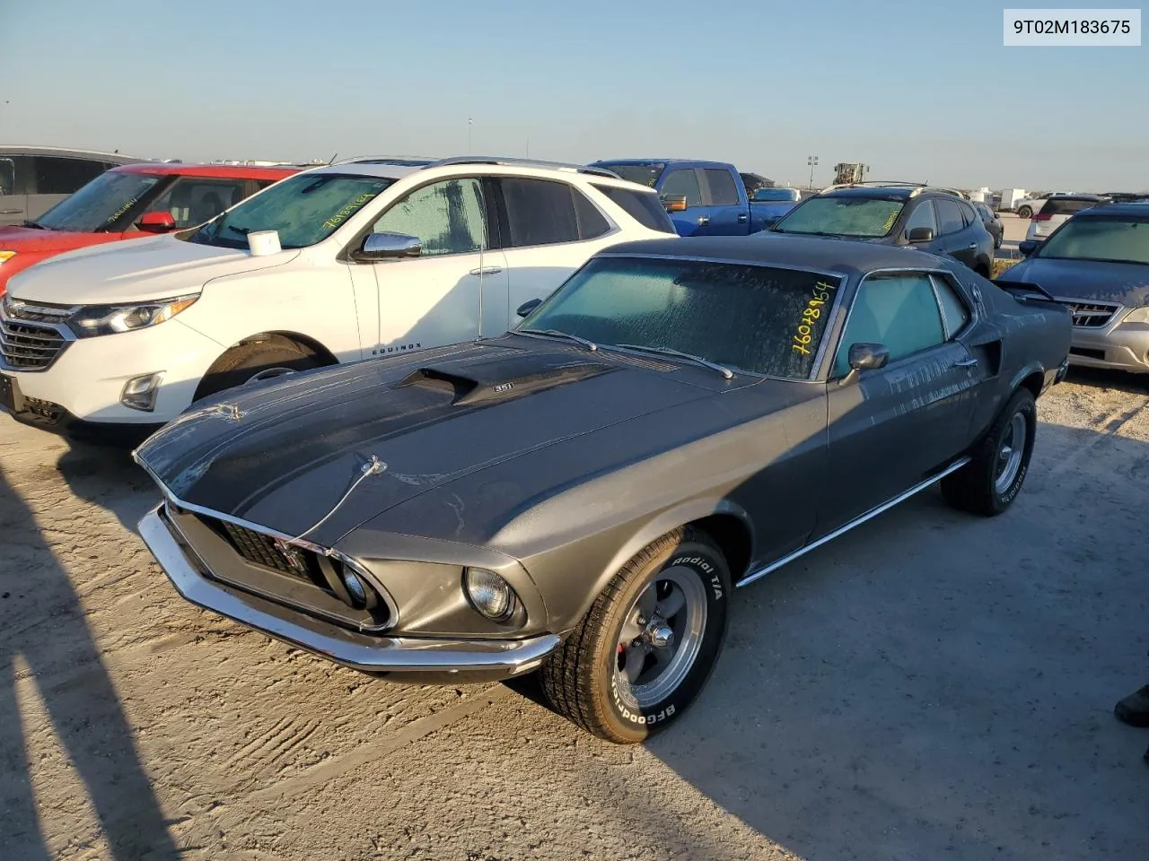 1969 Ford Mustang VIN: 9T02M183675 Lot: 76078954