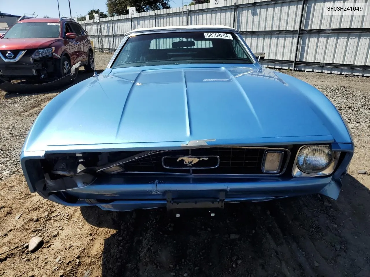 1973 Ford Mustang VIN: 3F03F241049 Lot: 68769294